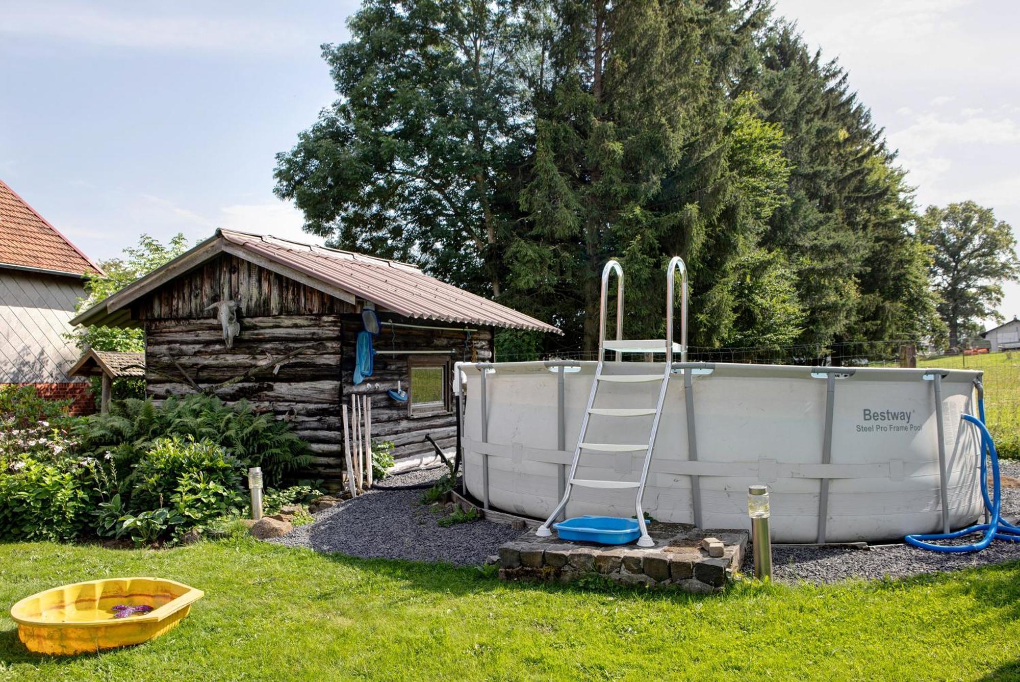Ferienwohnung Wiesenschneiders Freiensteinau Esterno foto